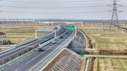 滨淮高速公路盐城段正式通车，为盐城高质量发展注入强劲交通动力